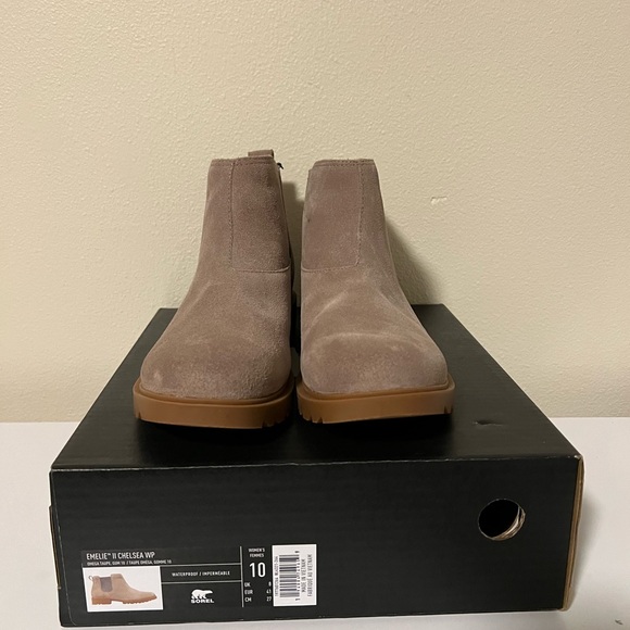 SOREL EMELIE II CHELSEA Waterproof Suede BOOT- NO BOX - Picture 10 of 12